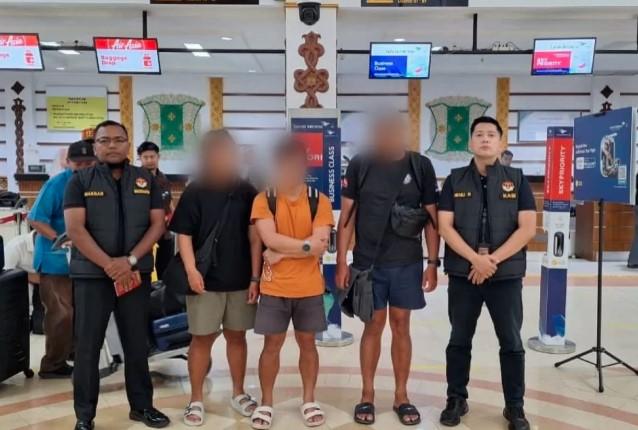 Tiga WNA Malaysia Dideportasi karena Menyalahgunakan Izin Tinggal di Sabang