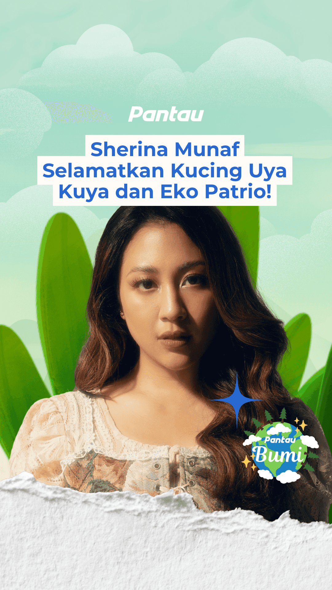 SHERINA MUNAF SELAMATKAN KUCING UYA KUYA DAN EKO PATRIO!