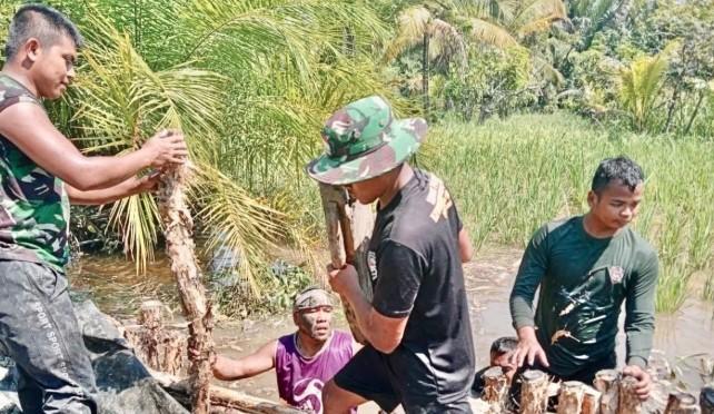 TMMD Buka Akses Jalan, Kuin Kacil Siap Jadi Sentra Pertanian Baru di Banjarmasin