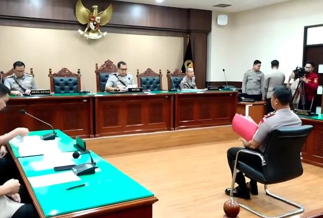 Kompol K Jalani Sidang Etik Terkait Rantis Brimob Tabrak Sopir Ojol di Pejompongan