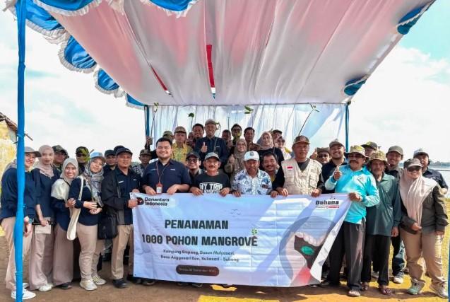 Tanam 1.000 Mangrove di Subang, PT Dahana Perkuat Komitmen Lingkungan Berkelanjutan