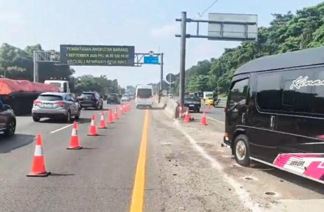 Antisipasi Libur Panjang Maulid Nabi, Jasamarga Terapkan Contraflow di Tol Jakarta-Cikampek