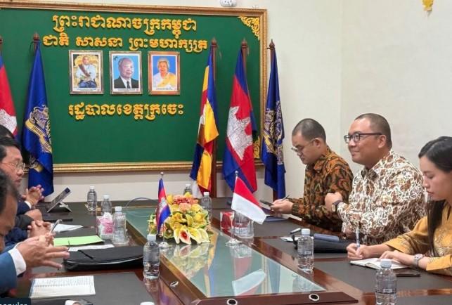 KBRI Phnom Penh Siap Fasilitasi Kerja Sama Bisnis Indonesia-Kratie, Kamboja