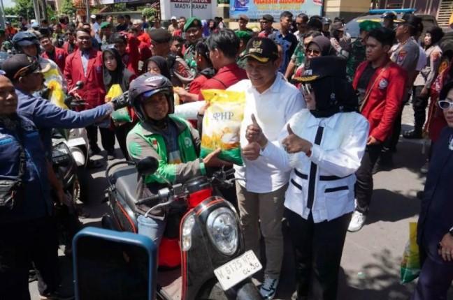 Bulog Gandeng Pemkab Sidoarjo Jaga Stabilitas Harga Pangan Lewat Gerakan Pangan Murah