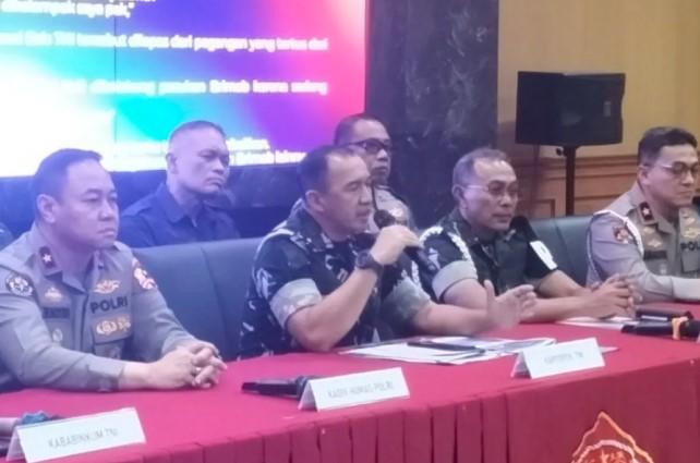 Mabes TNI Bantah Lima Hoaks Soal Keterlibatan Anggota dalam Demonstrasi Anarkis