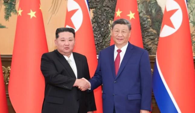 Kim Jong Un dan Xi Jinping Sepakat Perkuat Hubungan Korea Utara-China