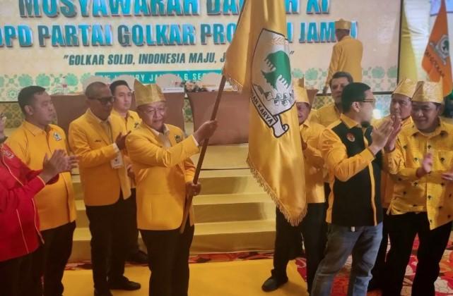 Cek Endra Kembali Terpilih Pimpin Golkar Jambi, Siap Menangkan Agenda Politik ke Depan