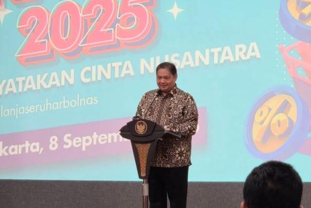 Airlangga Targetkan Transaksi Harbolnas 2025 Capai Rp35 Triliun, Dorong Produk Lokal dan UMKM