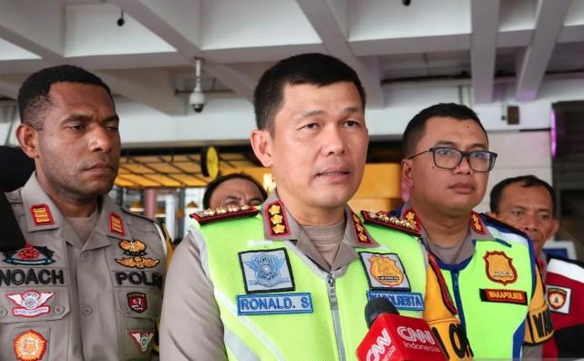 Polresta Bandara Soetta Amankan Kedatangan Jenazah Staf KBRI Peru Zetro Leonard Purba