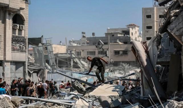 Israel Bombardir Rumah Sakit Al-Ahli Gaza, Sejumlah Warga Palestina Tewas dan Terluka