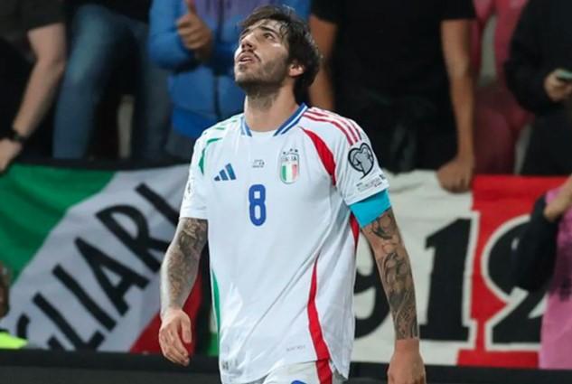 Drama 9 Gol! Italia Tumbangkan Israel 5-4 Lewat Gol Penentu Sandro Tonali di Pengujung Laga