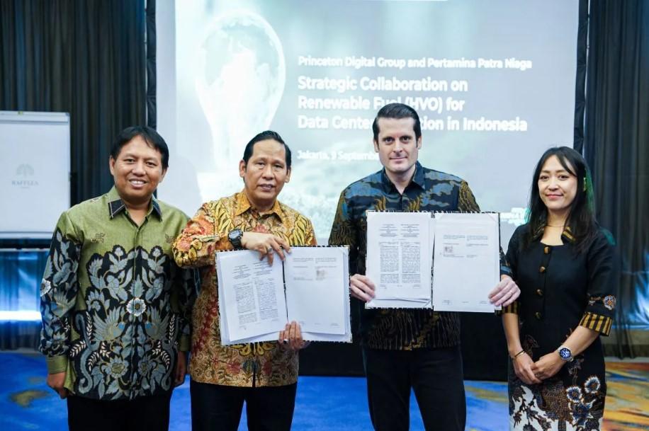 Pertamina Patra Niaga dan PDG Kolaborasi Manfaatkan HVO untuk Dorong Transisi Energi Data Center di Indonesia