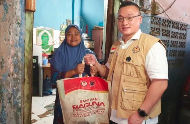 Baguna PDIP DKI Salurkan Bantuan Sembako untuk Ibu Hamil Guna Cegah Stunting Sejak Dini