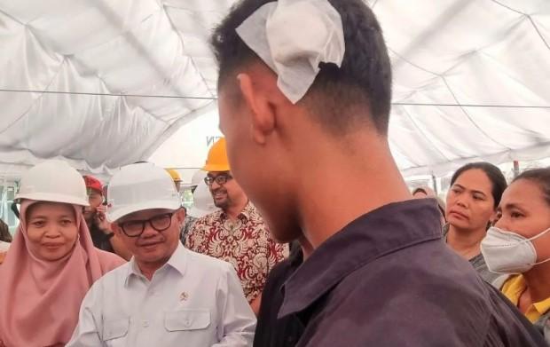 Atap SMKN 1 Cileungsi Roboh, Pemerintah Gerak Cepat Bangun Kelas Darurat dan Alokasikan Rp2 Miliar