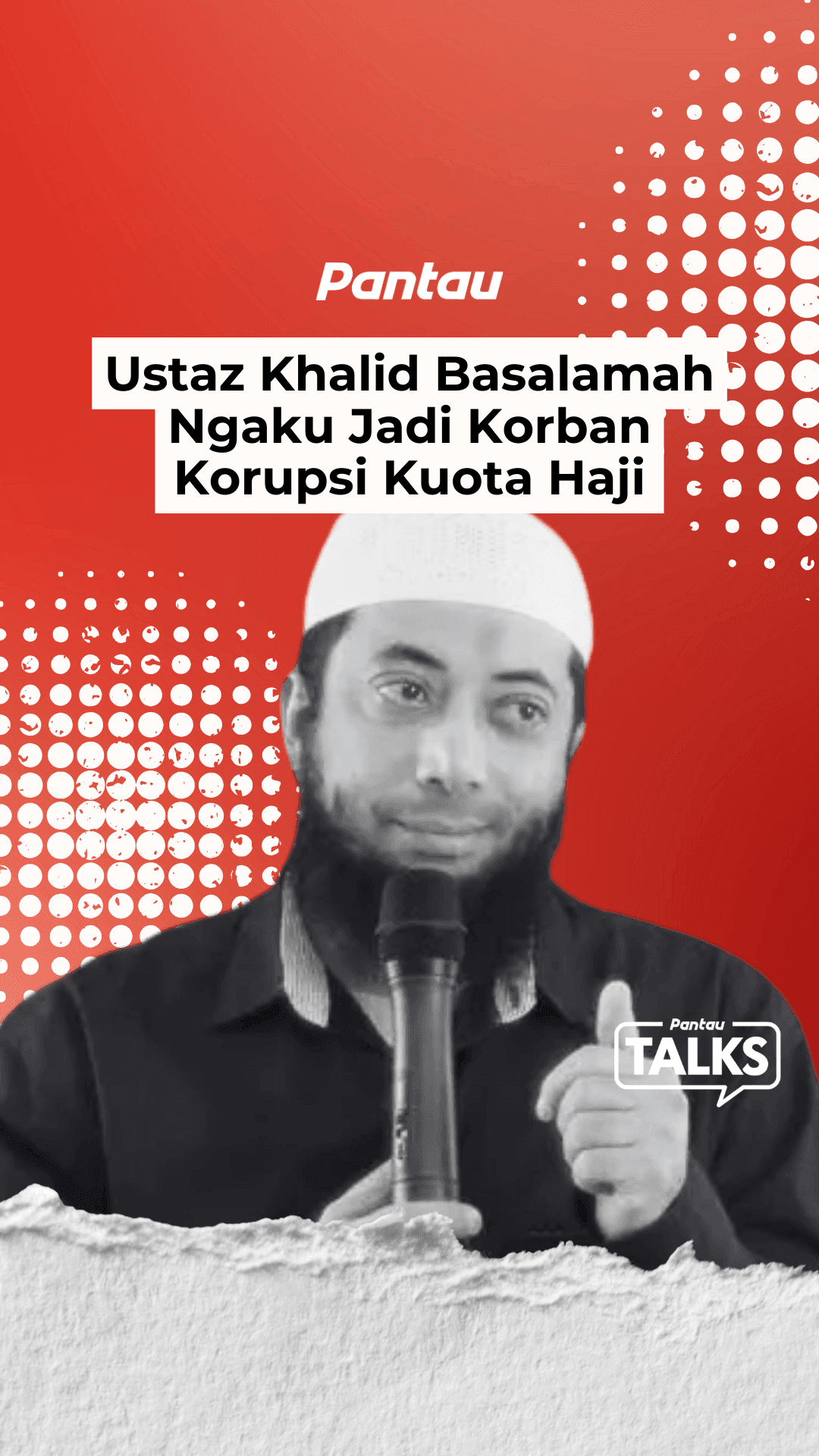 USTAZ KHALID BASALAMAH NGAKU JADI KORNAN KORUPSI KUOTA HAJI