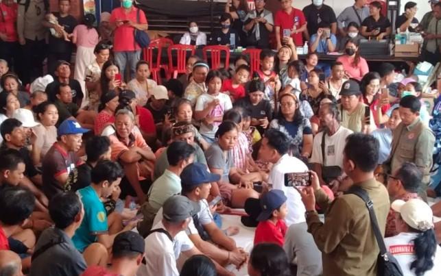 Wapres Gibran Tinjau Pengungsi Banjir Bali, Minta Lansia dan Anak Diprioritaskan