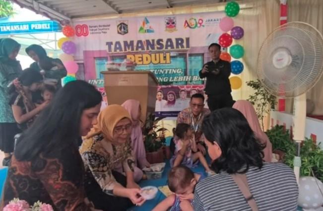 Pemkot Jakbar Luncurkan Pos Gizi Tamansari Ceria untuk Cegah Stunting dan Tingkatkan Gizi Balita