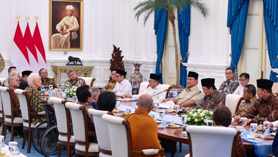 Presiden Prabowo Temui Gerakan Nurani Bangsa, Bahas Aspirasi Kebangsaan dan Reformasi Kepolisian