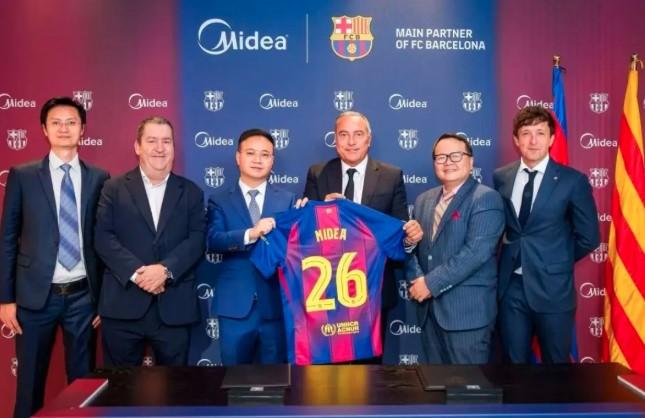 Midea Resmi Jadi Sponsor Utama FC Barcelona, Teken Kontrak Lima Musim Senilai €60 Juta
