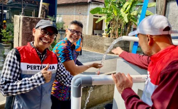 Pertamina Dukung Kemandirian Desa di Sragen dengan Pembangunan Air Bersih dan Pelatihan Pengelolaan