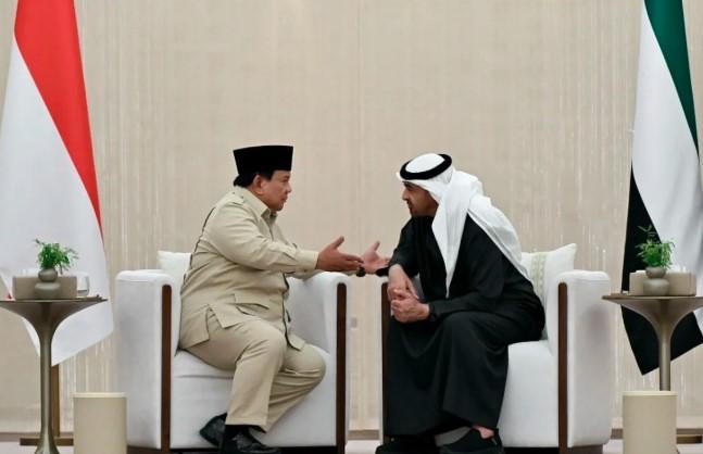 Prabowo dan Presiden PEA Bahas Geopolitik Timur Tengah dan Perkuat Hubungan Bilateral
