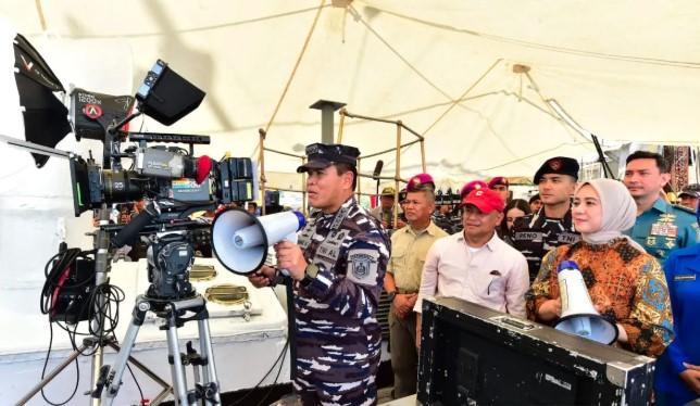 KSAL Resmikan Produksi Film The Hostage’s Hero di KRI Dewaruci