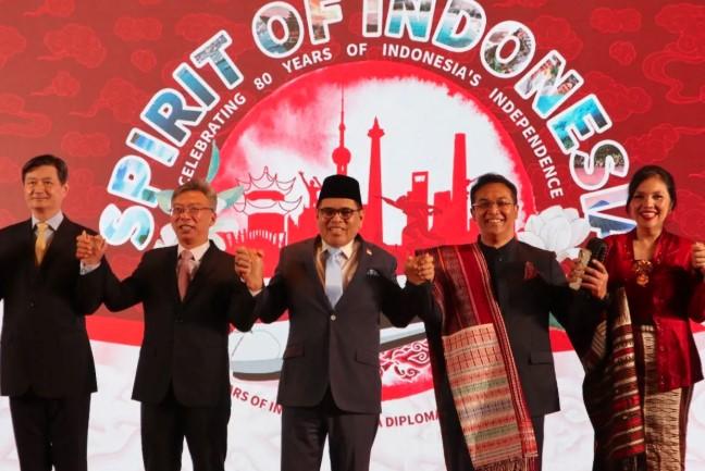 Resepsi HUT ke-80 RI di Shanghai Angkat Budaya dan Diplomasi, Dubes Djauhari Tegaskan Eratnya Hubungan Indonesia–China