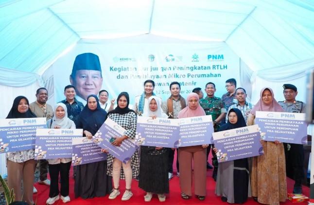 PNM dan SMF Resmikan Program HOME di Wajo, Dorong Kepemilikan Rumah Layak dan Usaha Produktif bagi Ibu Prasejahtera