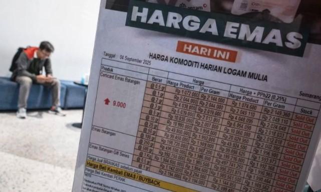 Harga Emas Antam Turun Tipis Jadi Rp2.093.000 per Gram, Ini Daftar Lengkap dan Ketentuan Pajaknya
