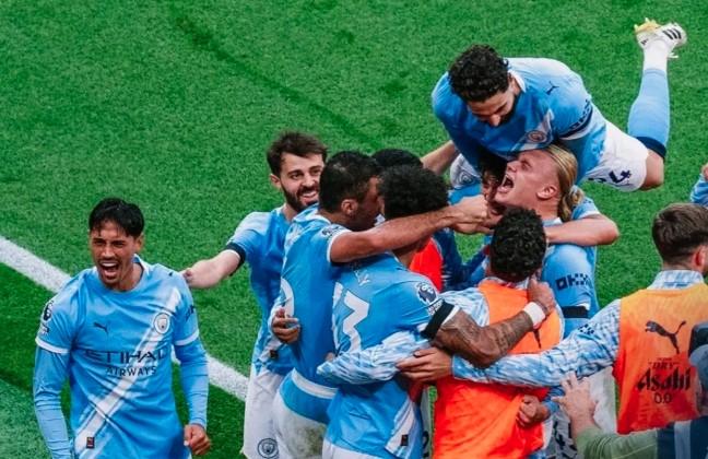 Haaland Cetak Brace, Donnarumma Bersinar di Laga Debut saat Manchester City Bekuk Manchester United 3-0