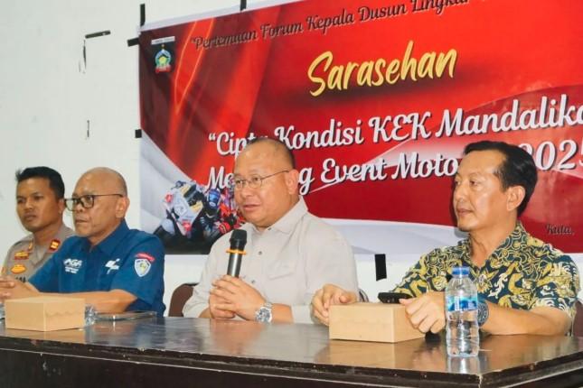 Forum Kadus Desa Kuta Tegaskan Dukungan Penuh untuk MotoGP Mandalika 2025, Masyarakat Siap Jadi Tuan Rumah