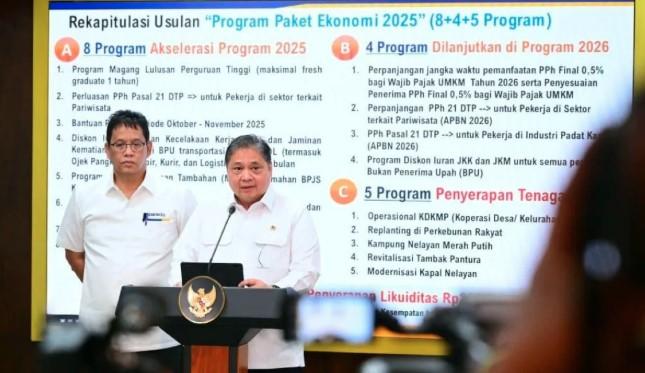 Pemerintah Luncurkan Paket Ekonomi 2025 untuk Jaga Pertumbuhan dan Perluas Lapangan Kerja