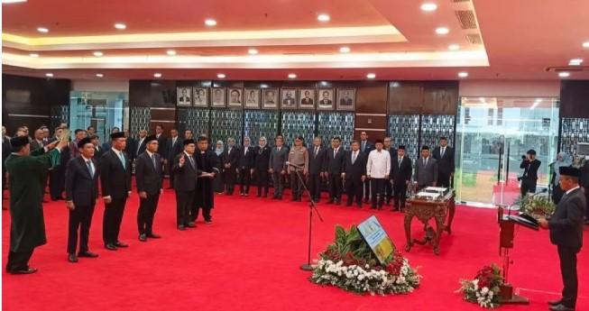 Menteri ESDM Bahlil Lantik Pejabat Baru, Tegaskan Target Lifting Migas dan Hilirisasi