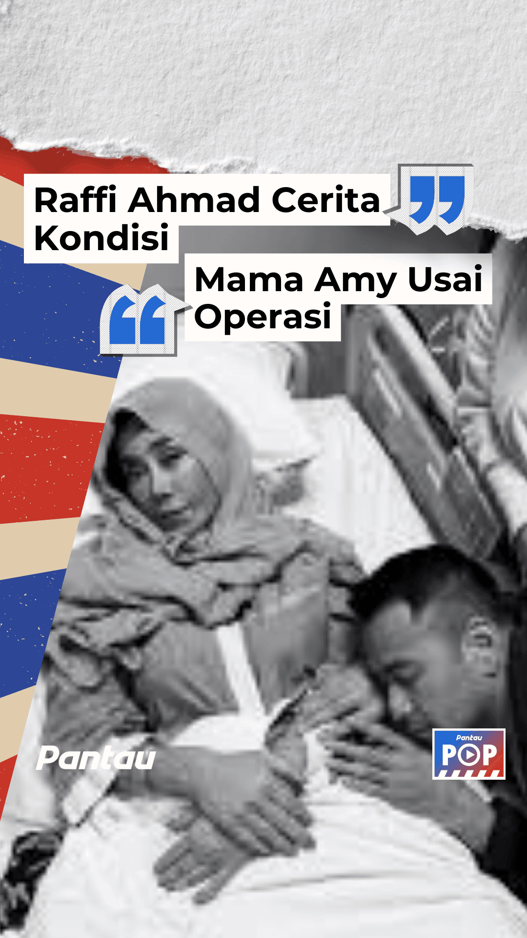 RAFFI AHMAD CERITA KONDISI MAMA AMY