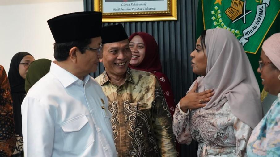 Menag Paparkan Program Kader Ulama Perempuan kepada Delegasi AIMEP, Soroti Kesetaraan dan Pendidikan Internasional