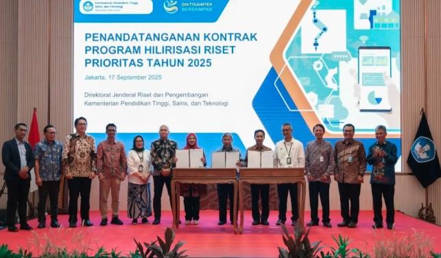 Kemdiktisaintek Danai 794 Proposal Riset Lewat Program Hiliriset 2025 Senilai Rp177 Miliar
