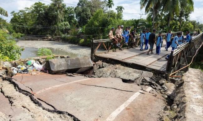 Gempa Magnitudo 6,6 Guncang Nabire, Jembatan Utama Ambles dan Gereja Rusak