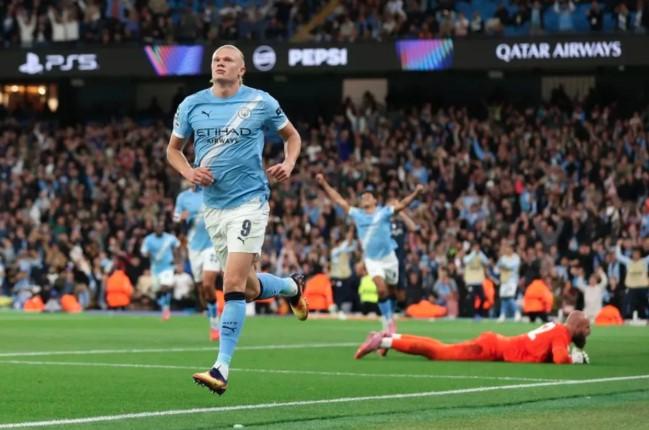 Haaland dan Doku Antar Manchester City Tundukkan Napoli 2-0 di Liga Champions