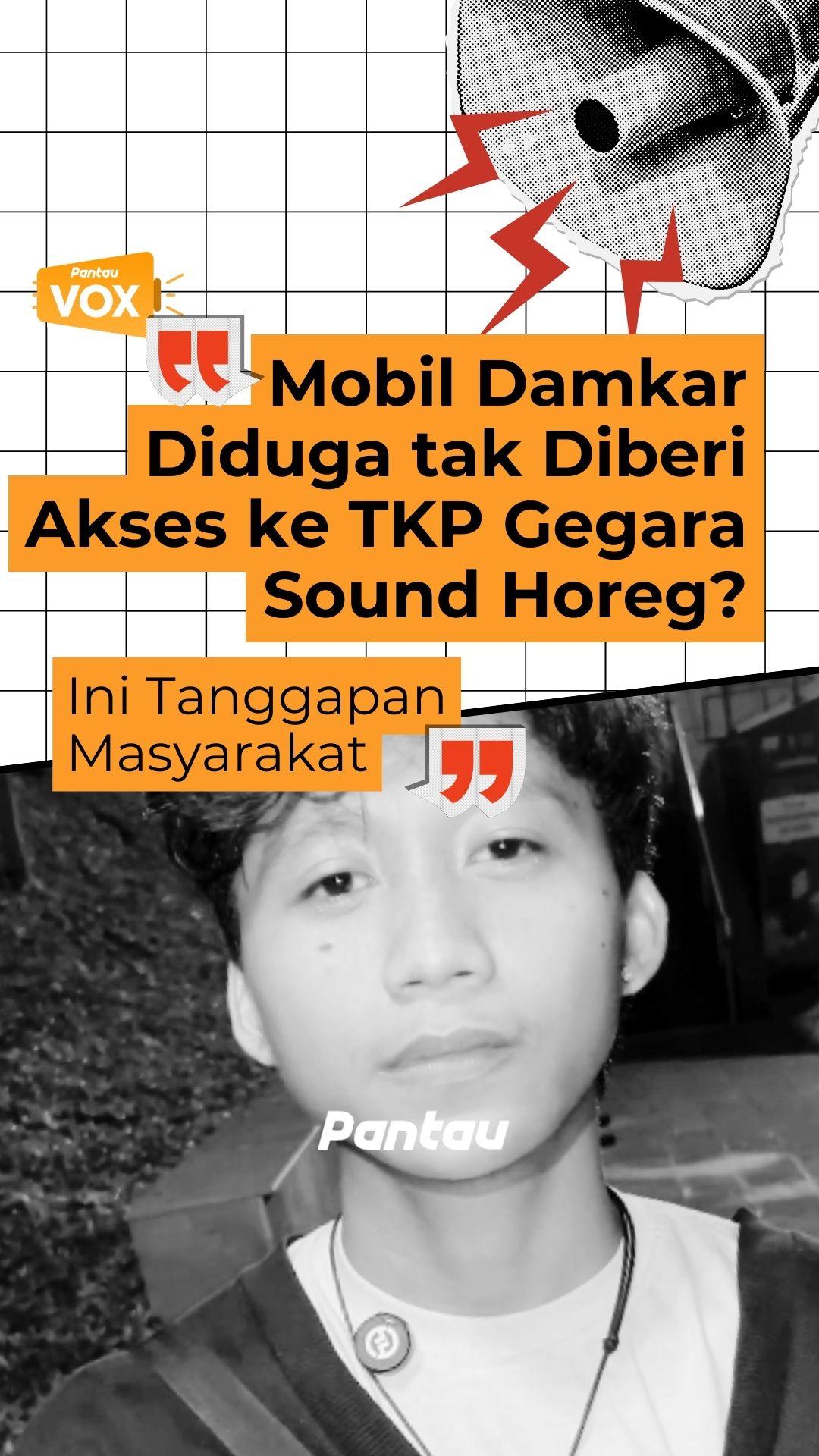 MOBIL DAMKAR DIDUGA TAK DIBERI AKSWS KE TKP GEGARASOUND HOREG?