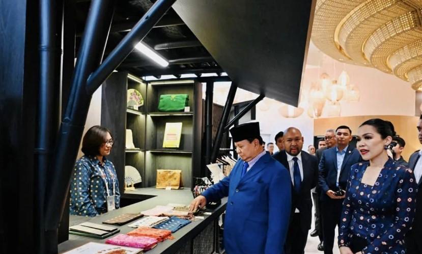 Prabowo Subianto Tinjau Paviliun Indonesia di Expo 2025 Osaka, Tampilkan Harmoni Alam, Budaya, dan Masa Depan