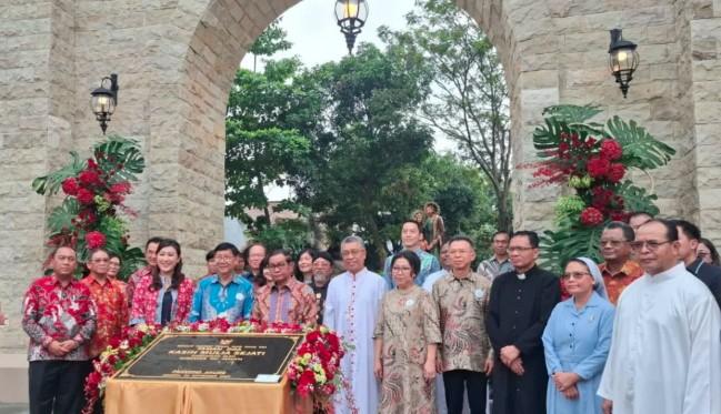 Pramono Anung Resmikan Taman Doa Kasih Mulia Sejati, Simbol Persaudaraan Lintas Agama di Jakarta