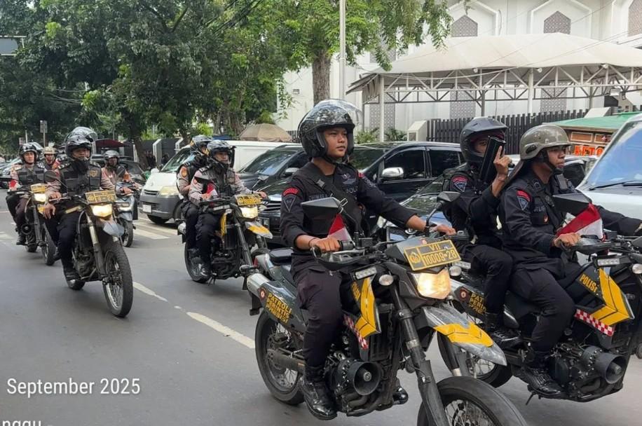Polres Metro Jakarta Pusat Gelar Patroli Gabungan "Jaga Jakarta" untuk Jaga Keamanan Ibu Kota