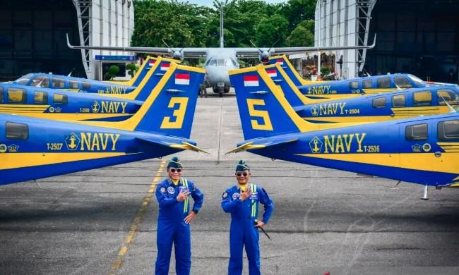 Jelang HUT ke-80 TNI, KSAL dan Pangkoarmada RI Tinjau Kesiapan Puspenerbal di Juanda