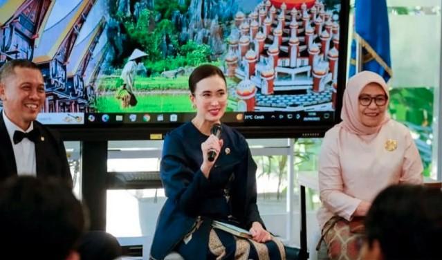 Menteri Pariwisata Ajak Mahasiswa Poltekpar Makassar Gagas Inovasi Wisata, Bahas Promosi Kapal Pinisi dan Palopo