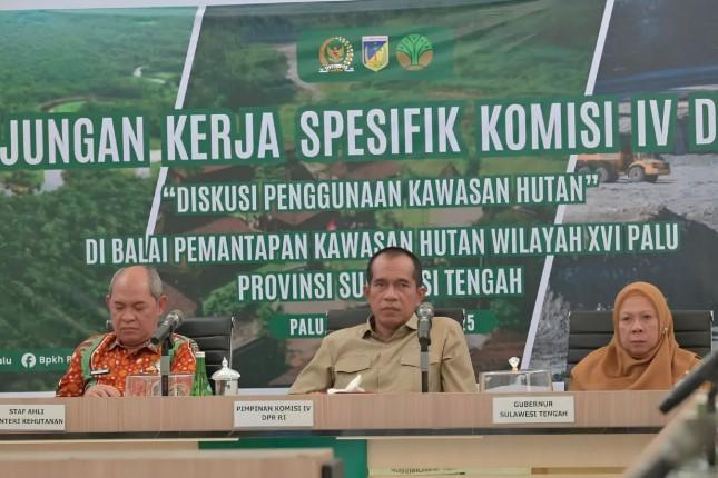 DPR Soroti Pengelolaan Hutan Sulawesi Tengah, Tekankan Keadilan dan Tanggung Jawab Pelaku Usaha