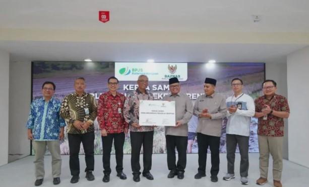 Baznas dan BPJS Ketenagakerjaan Perkuat Perlindungan Sosial untuk Pekerja Rentan Lewat Dana Zakat