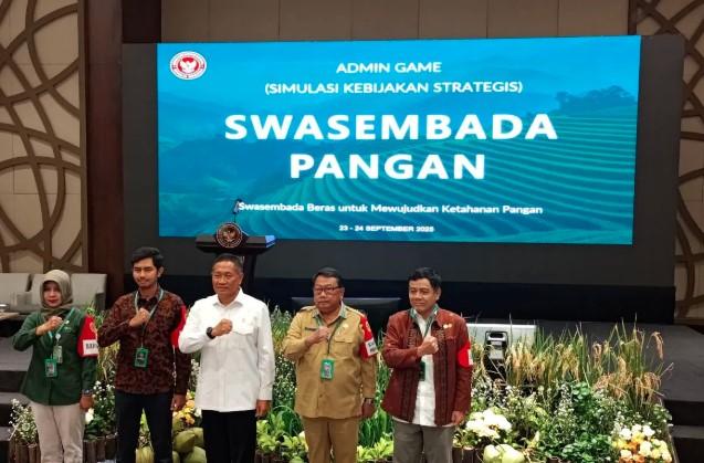 Wamenhan Buka "Admin Game Swasembada Pangan" untuk Uji Kesiapan Hadapi Krisis Beras Nasional