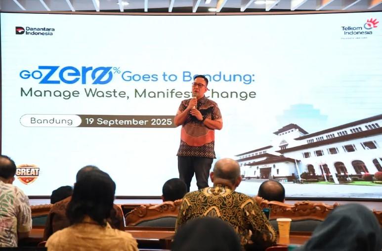 Telkom Gelar GoZero% Roadshow di Bandung, Dorong Inovasi Solusi Sampah Berkelanjutan