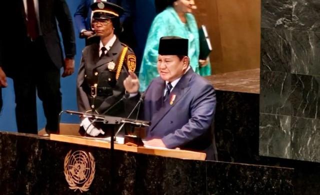 Presiden Prabowo Tawarkan Ekspor Beras dan 20.000 Pasukan Perdamaian dalam Sidang Umum PBB ke-80