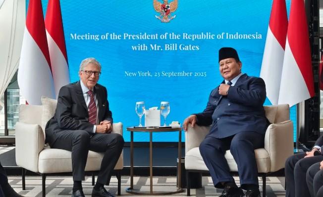 Presiden Prabowo Anugerahkan Tanda Kehormatan kepada Bill Gates atas Kontribusi untuk Indonesia dan Dunia